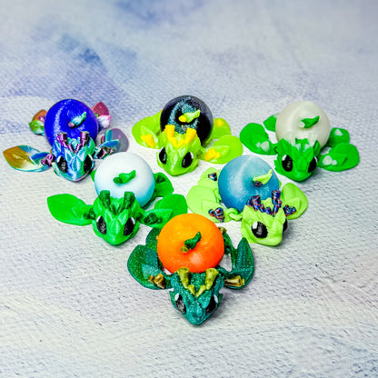 Baby Buddies - Turtles - 3d printed Miniature articulated creature Prints and Packs print articulating creative animal Mini