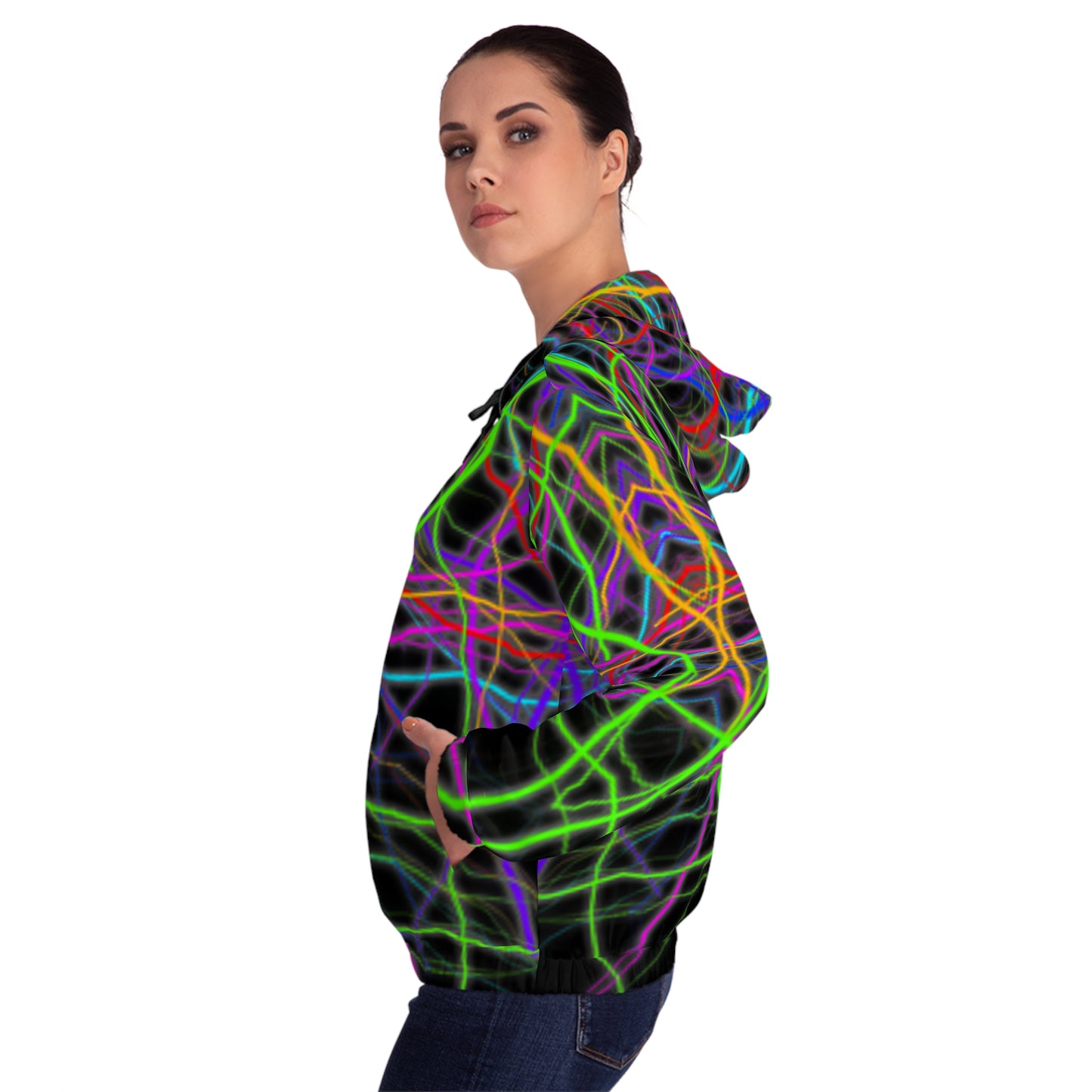 Gemini_X Creations Women’s Full-Zip Hoodie