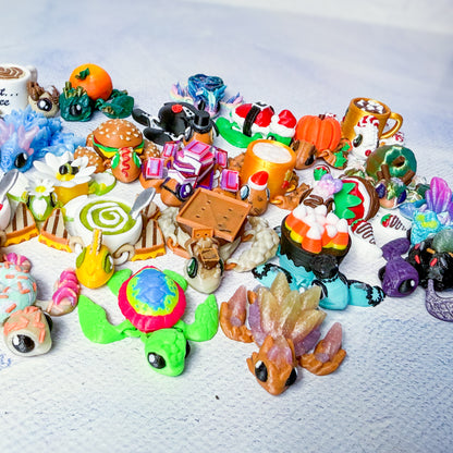 Baby Buddies - Turtles - 3d printed Miniature articulated creature Prints and Packs print articulating creative animal Mini