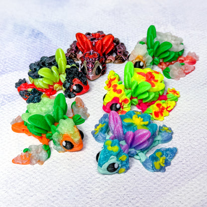 Baby Buddies - Turtles - 3d printed Miniature articulated creature Prints and Packs print articulating creative animal Mini