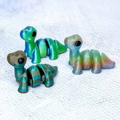 Baby Buddies - Dinos- 3d printed Miniature articulated creature Prints and Packs print articulating creative animal Mini