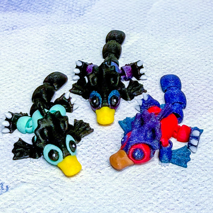 Baby Buddies - Dinos- 3d printed Miniature articulated creature Prints and Packs print articulating creative animal Mini