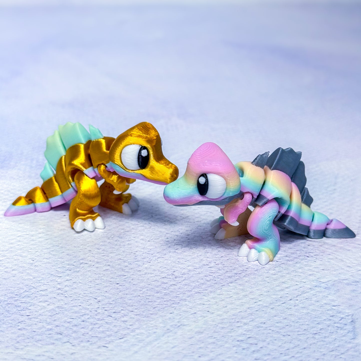 Baby Buddies - Dinos- 3d printed Miniature articulated creature Prints and Packs print articulating creative animal Mini