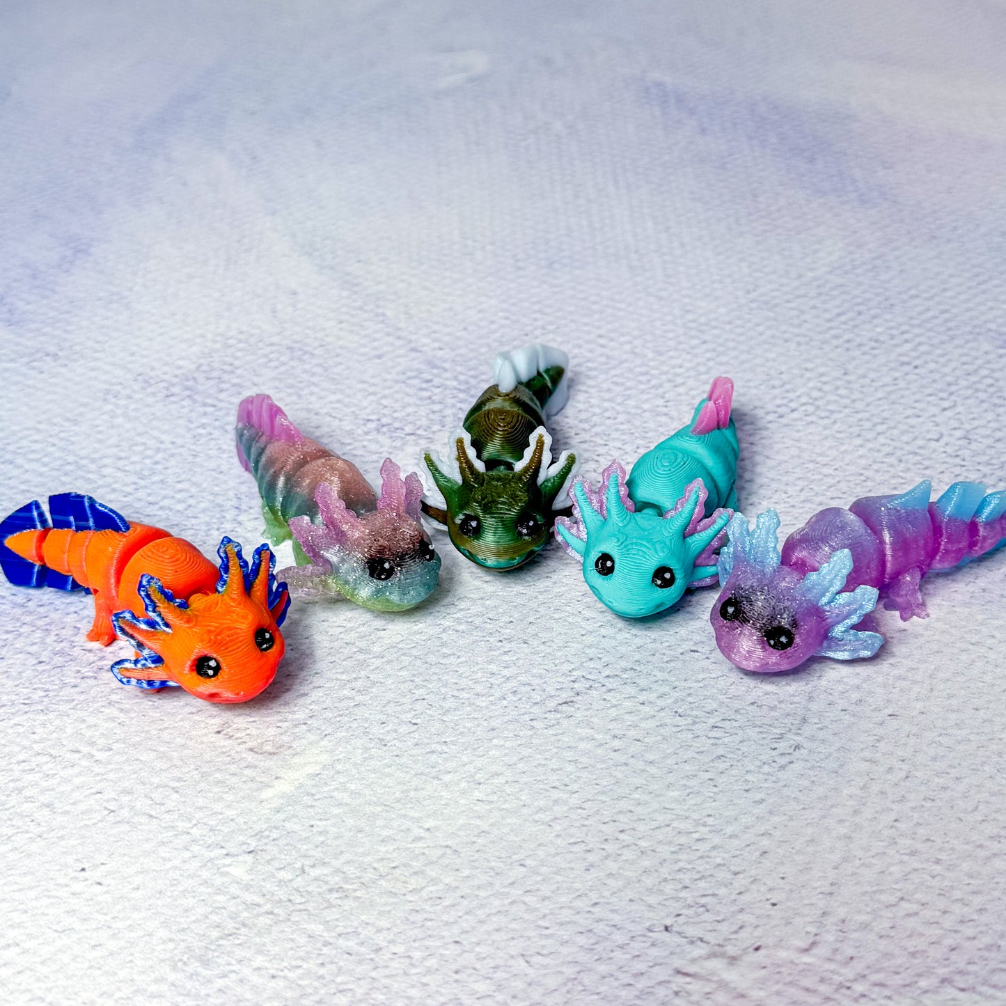 Baby Buddies - Creepy Crawlies- 3d printed Miniature articulated creature Prints and Packs print articulating creative animal Mini