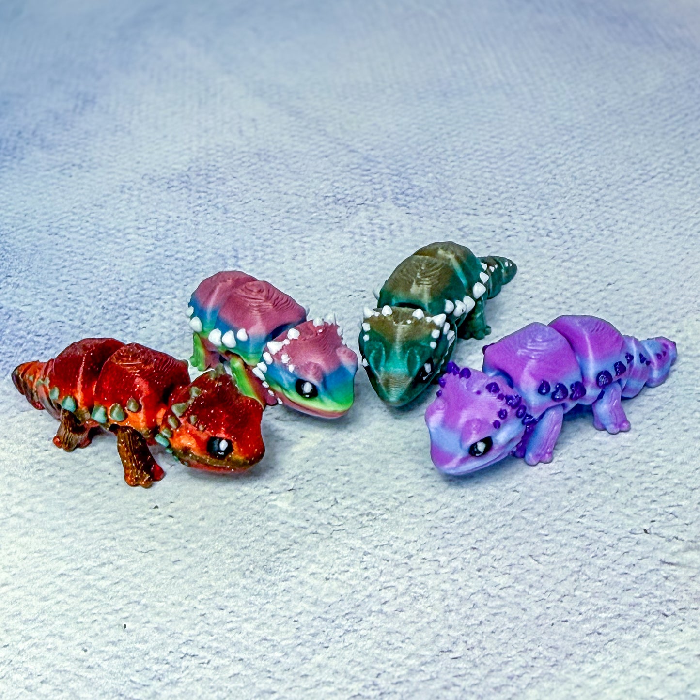 Baby Buddies - Creepy Crawlies- 3d printed Miniature articulated creature Prints and Packs print articulating creative animal Mini