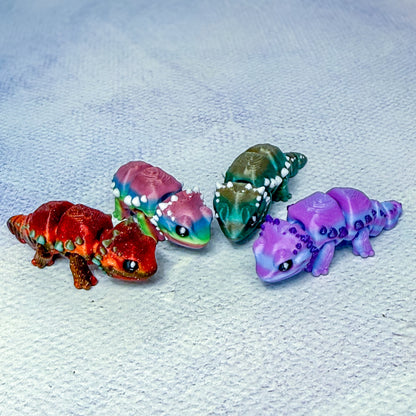 Baby Buddies - Creepy Crawlies- 3d printed Miniature articulated creature Prints and Packs print articulating creative animal Mini