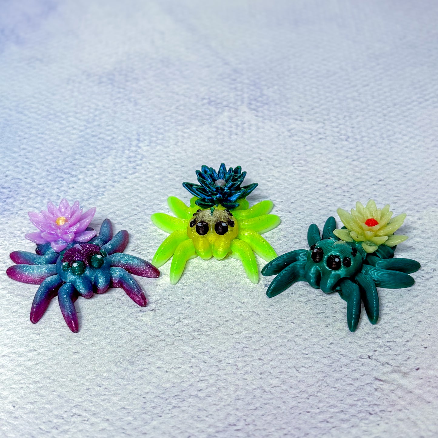 Baby Buddies - Creepy Crawlies- 3d printed Miniature articulated creature Prints and Packs print articulating creative animal Mini