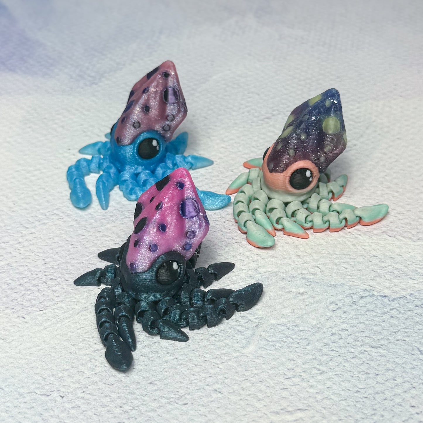 Baby Buddies - Oceanic - 3d printed Miniature articulated creature Prints and Packs print articulating creative animal Mini