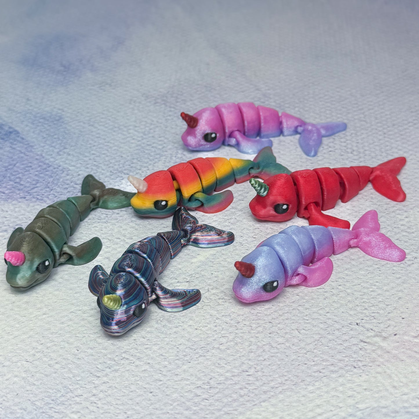 Baby Buddies - Oceanic - 3d printed Miniature articulated creature Prints and Packs print articulating creative animal Mini