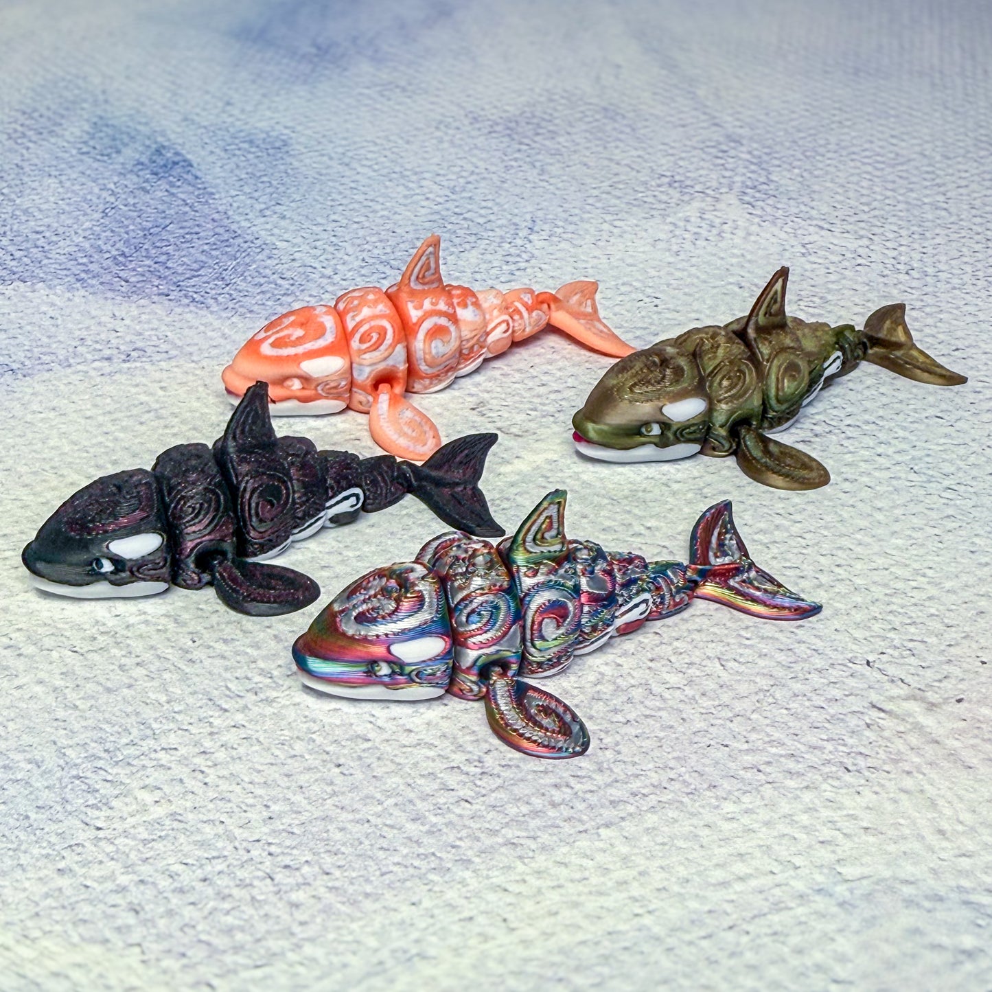 Baby Buddies - Oceanic - 3d printed Miniature articulated creature Prints and Packs print articulating creative animal Mini