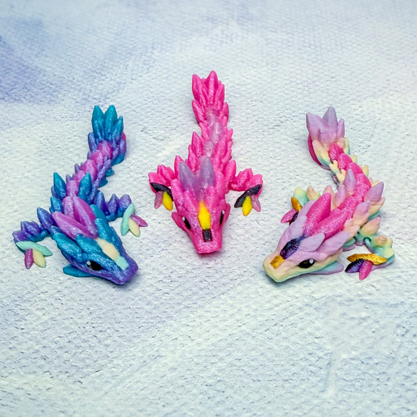 Baby Buddies - Dragons & Fantasy - 3d printed Miniature articulated creature Prints and Packs print articulating creative animal Mini