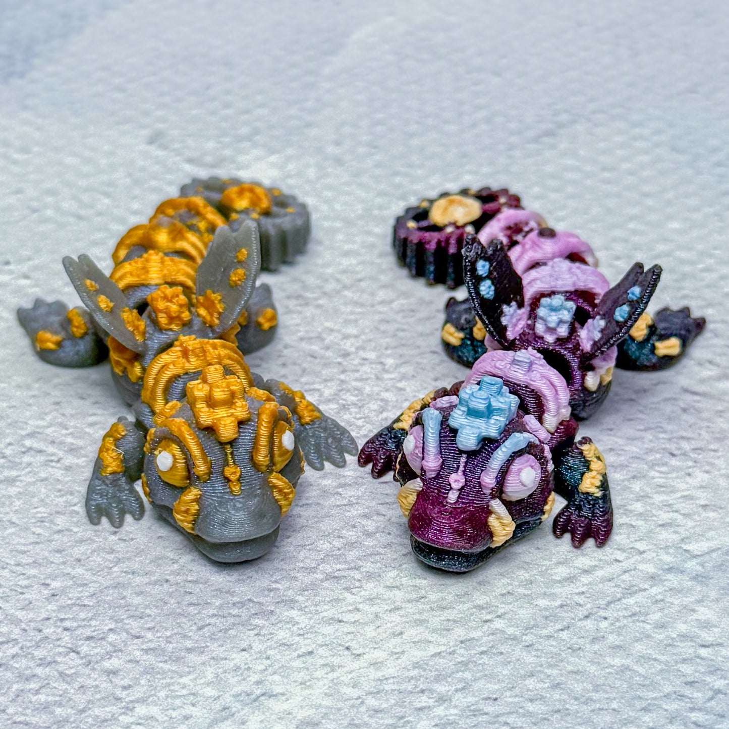 Baby Buddies - Dragons & Fantasy - 3d printed Miniature articulated creature Prints and Packs print articulating creative animal Mini